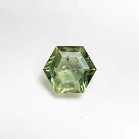 0.74ct 6.29x5.48x2.61mm Hexagon Step Cut Sapphire 23088-04