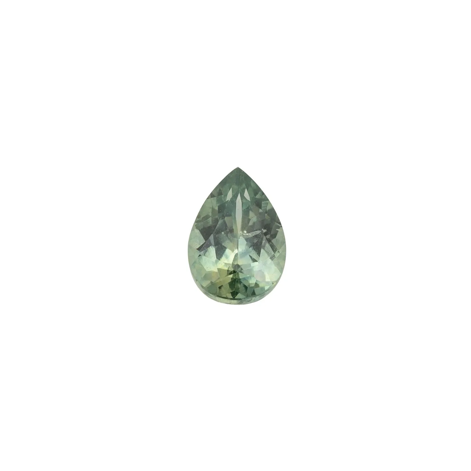 0.91ct Pear Cut Blue Green Montana Sapphire SF327