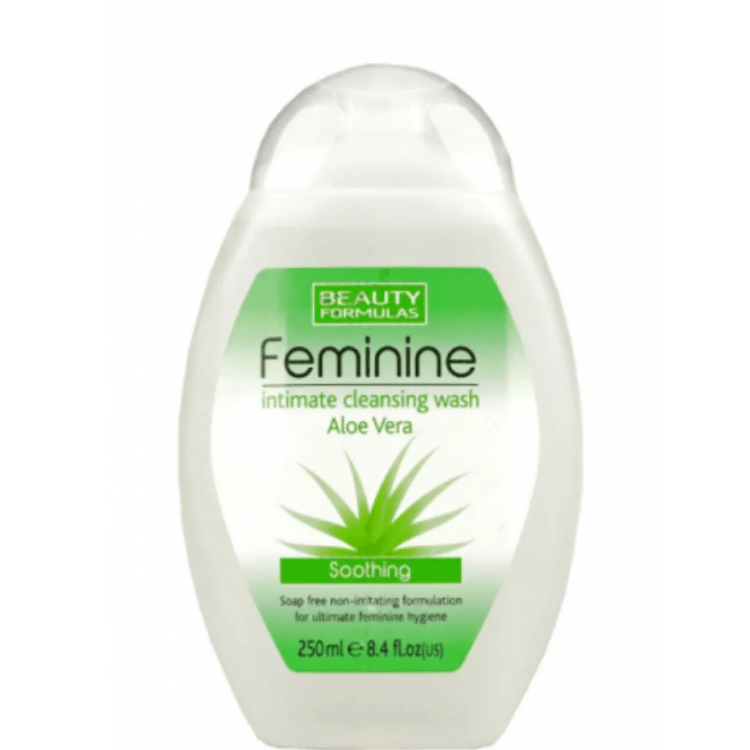 1 Beauty Formulas Gel Nettoyant Intime Aloe vera Féminin 250 Ml