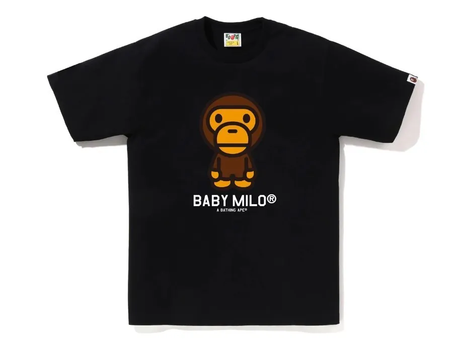 A BATHING APE  |Crew Neck Unisex Plain Other Animal Patterns Cotton