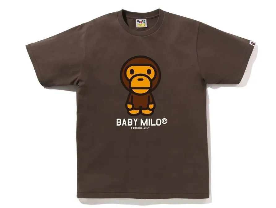 A BATHING APE  |Crew Neck Unisex Plain Other Animal Patterns Cotton