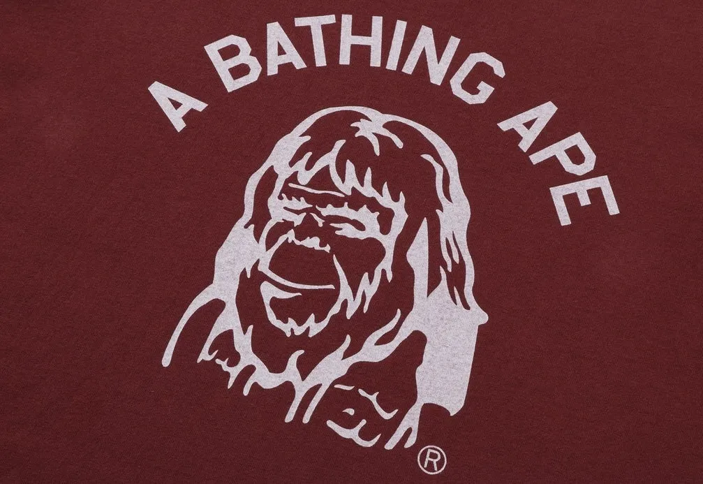 A BATHING APE  |Crew Neck Unisex Street Style Cotton Short Sleeves Logo