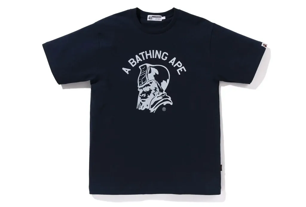 A BATHING APE  |Crew Neck Unisex Street Style Cotton Short Sleeves Logo