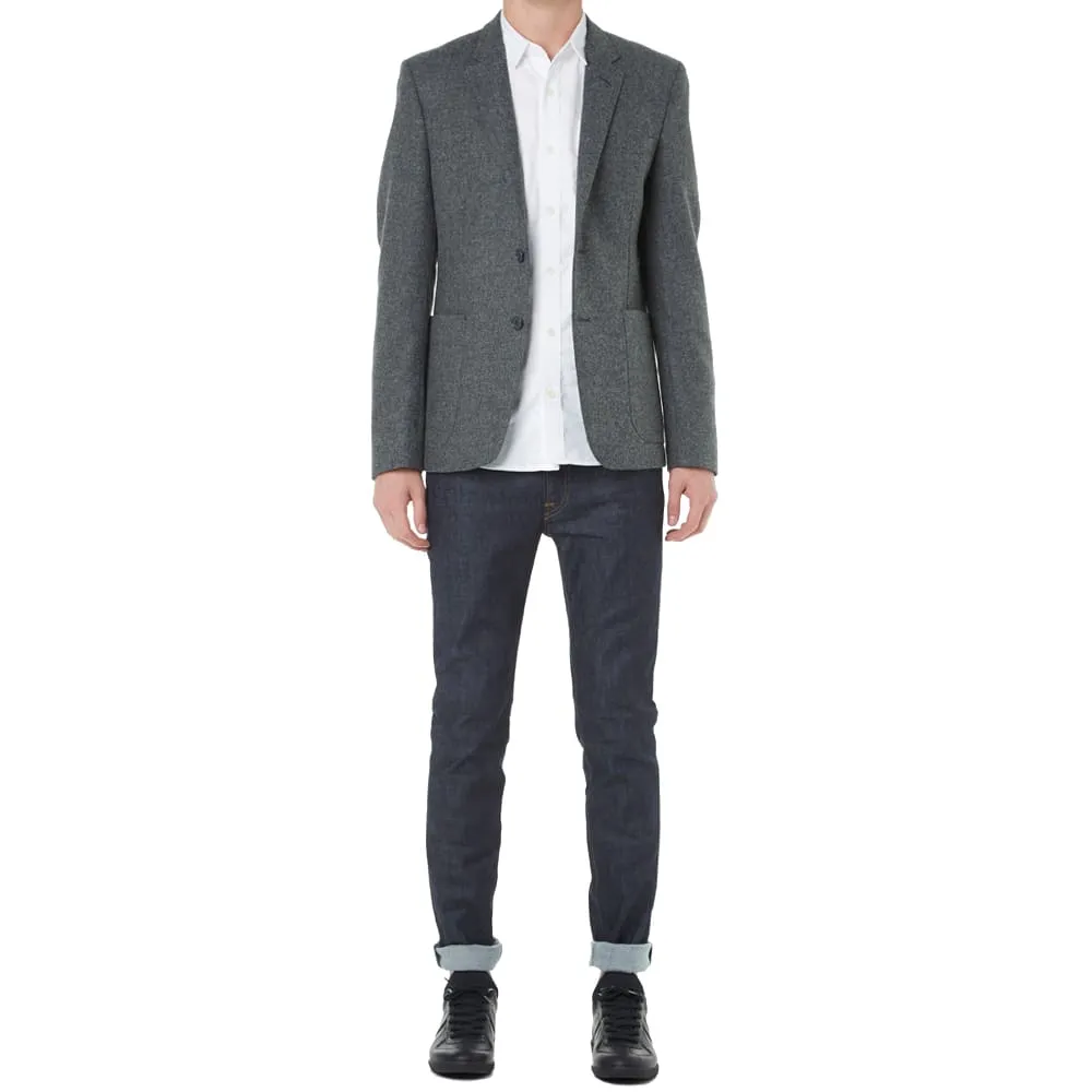 Acne Studios Stan Tweed Wool 2 Button JacketGrey