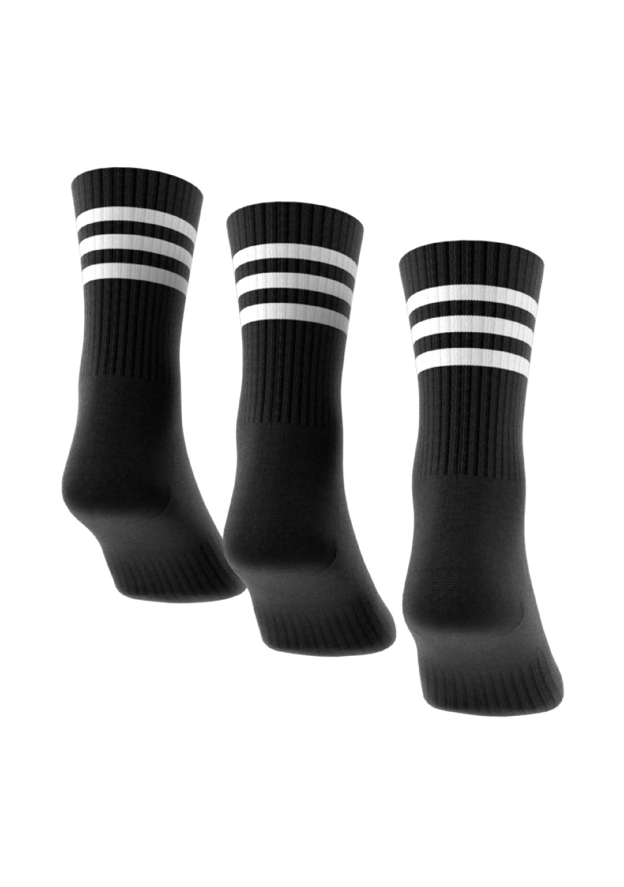 Adidas 3-Stripes Cushioned Crew Socks 3 Pairs  IC1321