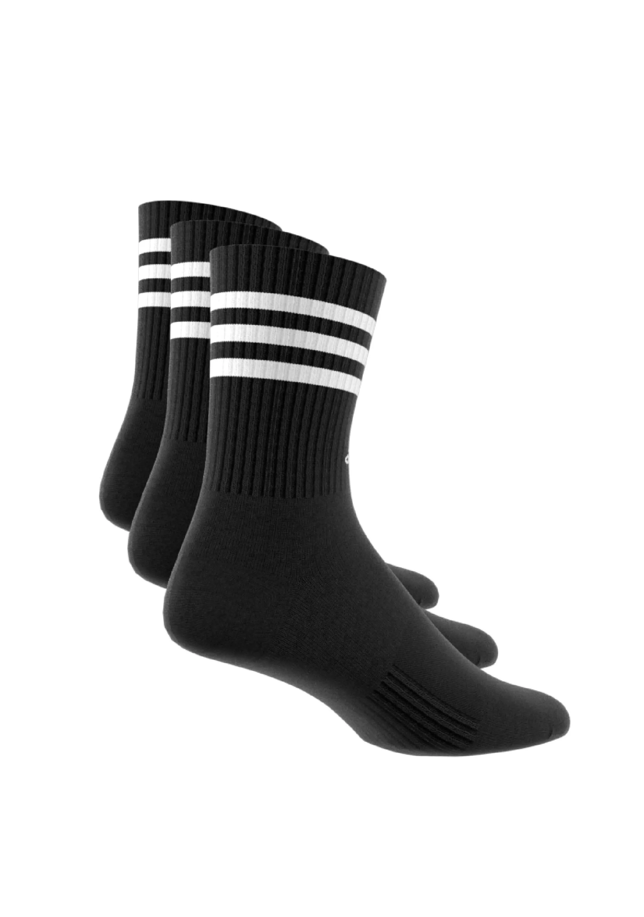 Adidas 3-Stripes Cushioned Crew Socks 3 Pairs  IC1321