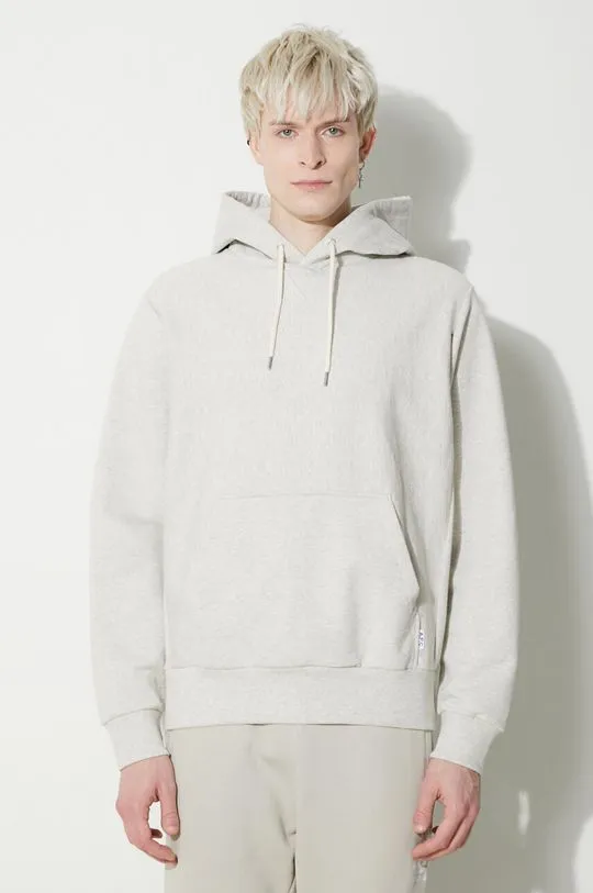 A.P.C. cotton sweatshirt Hoodie Bruce men's beige color COGWV.H27867.PAA