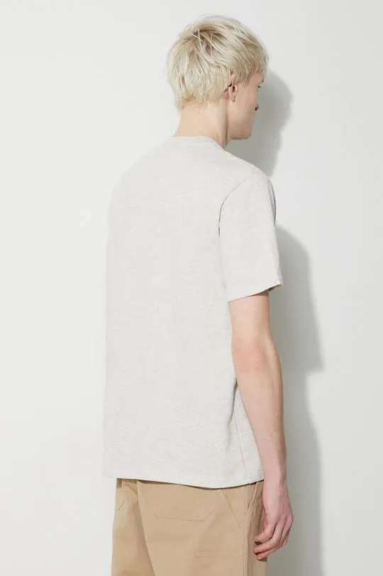 A.P.C. cotton t-shirt T-Shirt Johnny men’s beige color COGWU.H26321.PAA