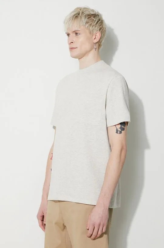 A.P.C. cotton t-shirt T-Shirt Johnny men’s beige color COGWU.H26321.PAA