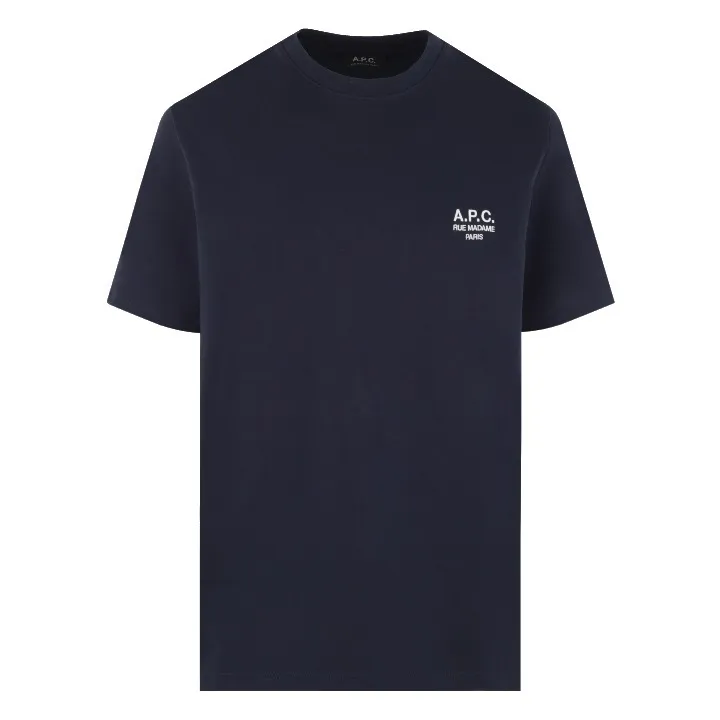 A.P.C.  |Crew Neck Unisex Street Style Cotton Short Sleeves Logo