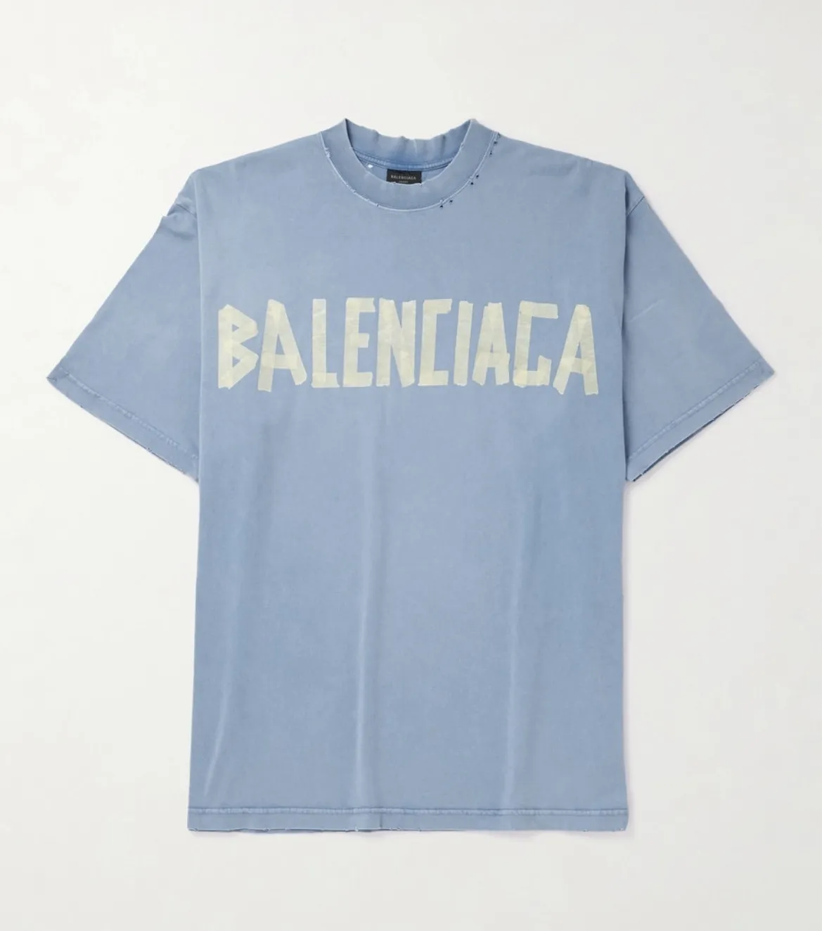 BALENCIAGA  |Crew Neck Street Style Cotton Short Sleeves Logo Luxury