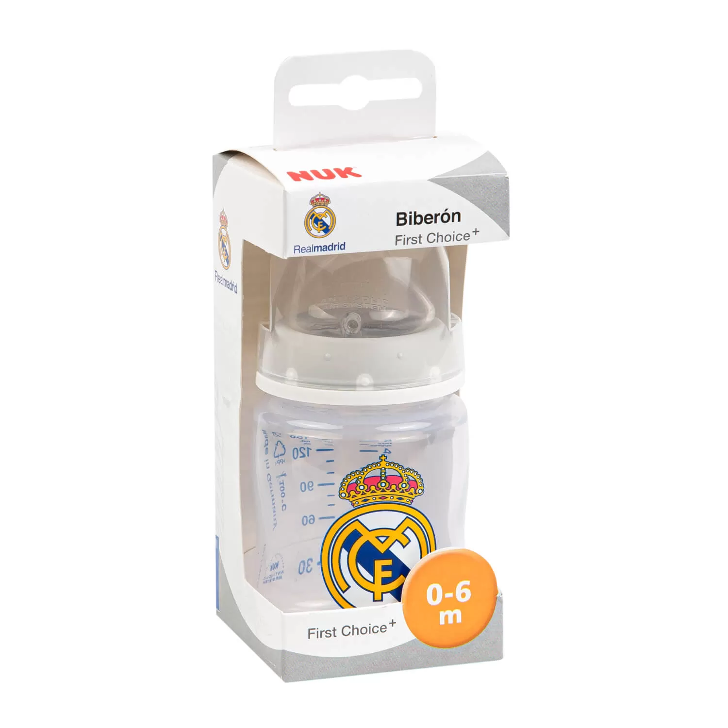 Biberón 150ml Real Madrid