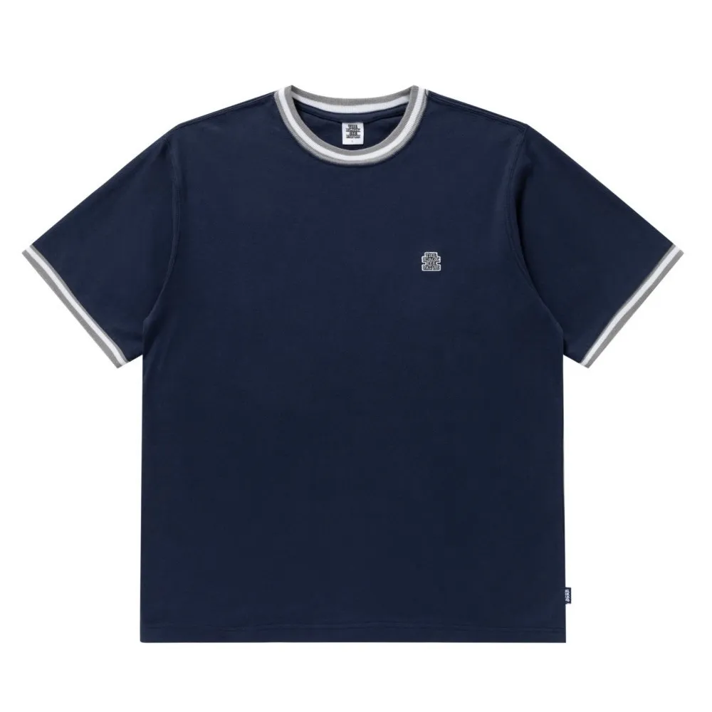 BlackEyePatch  |Crew Neck Cotton Short Sleeves Logo Skater Style