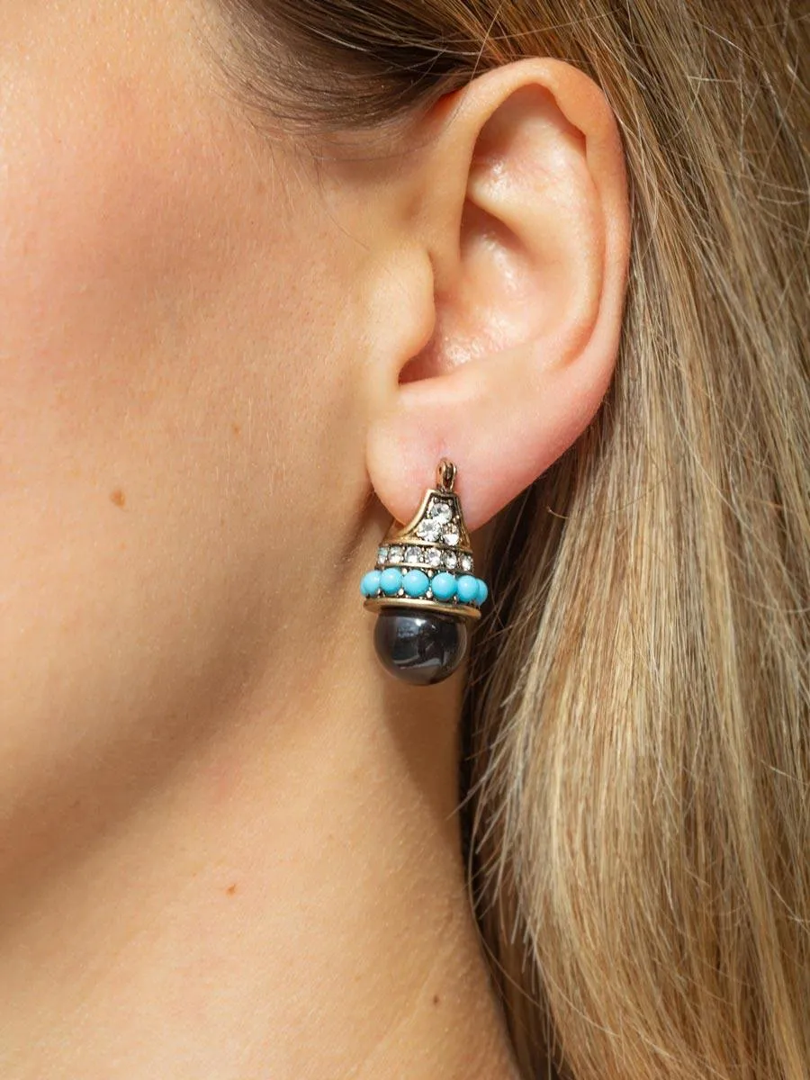 Bohemian Black Palace Earrings