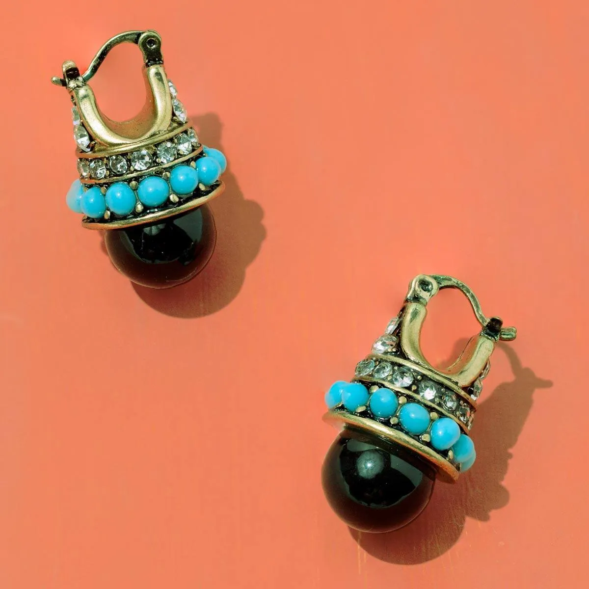 Bohemian Black Palace Earrings