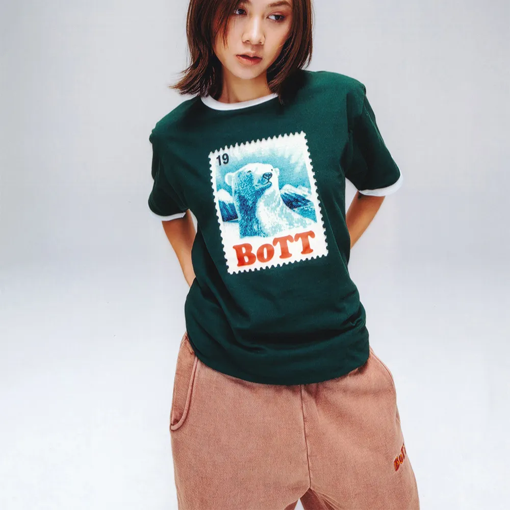 BoTT  |Crew Neck Short Sleeves Logo Crew Neck T-Shirts