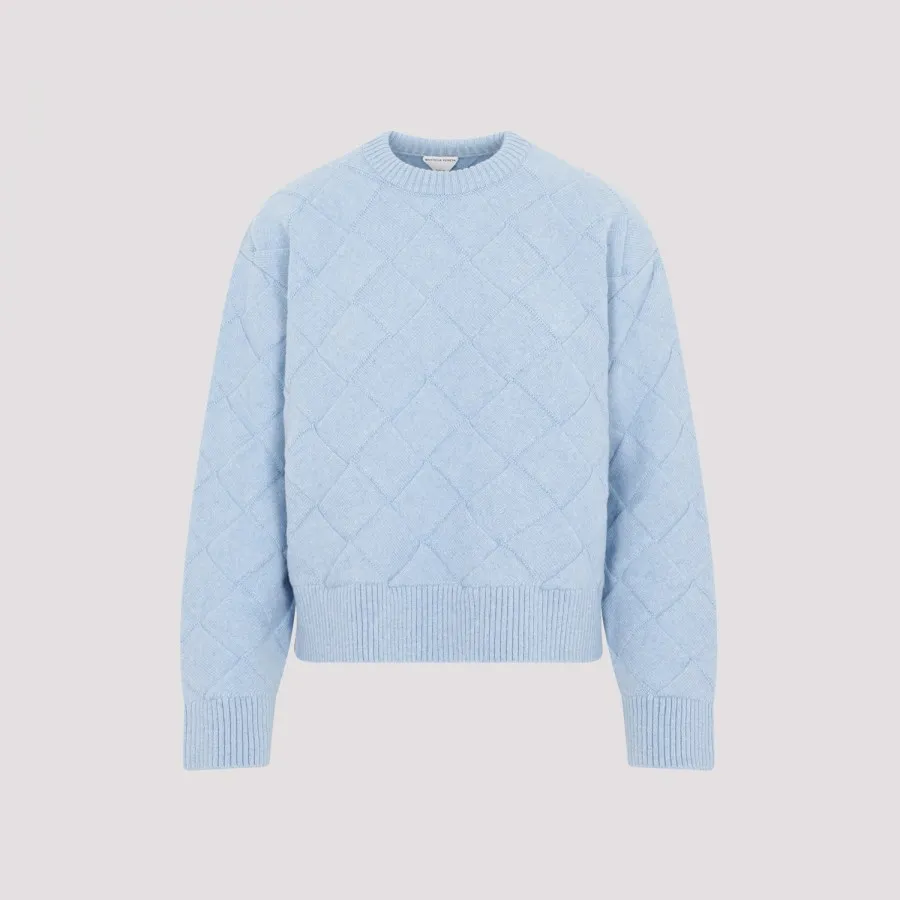 BOTTEGA VENETA  |Casual Style Wool Long Sleeves Plain Elegant Style