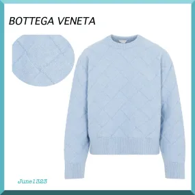 BOTTEGA VENETA  |Casual Style Wool Long Sleeves Plain Elegant Style