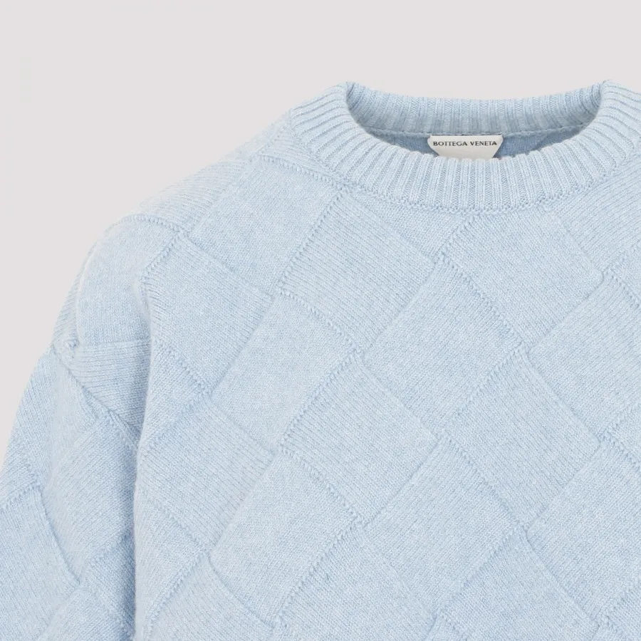 BOTTEGA VENETA  |Casual Style Wool Long Sleeves Plain Elegant Style