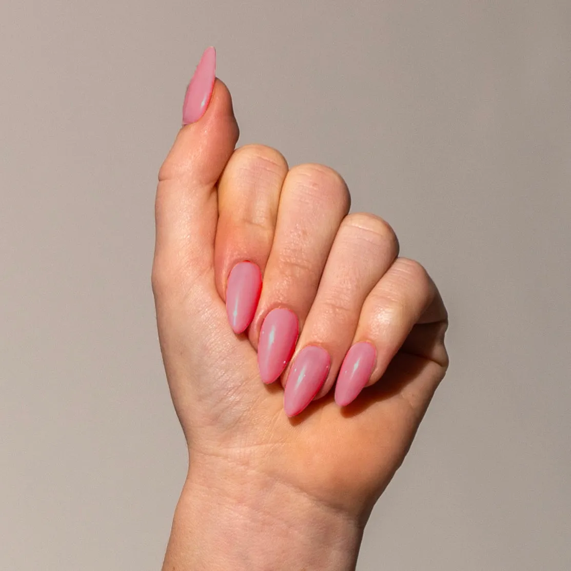 builder gel - nude pink