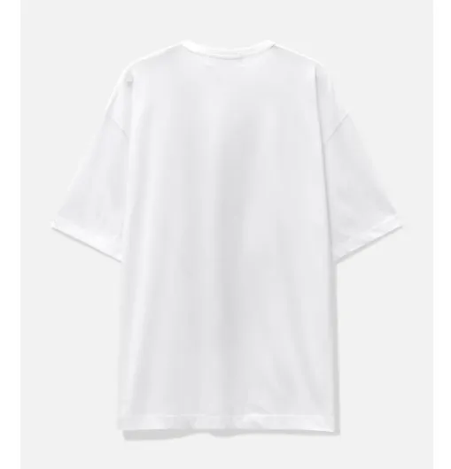 COMME des GARCONS  |Crew Neck Collaboration Plain Cotton Short Sleeves Oversized