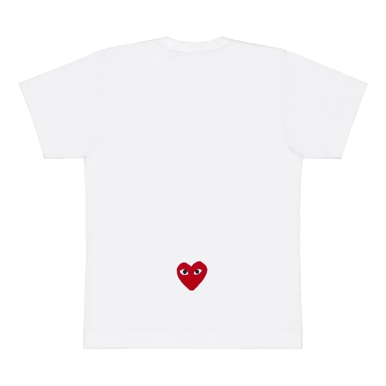 COMME des GARCONS  |Crew Neck Heart Unisex Street Style Cotton Short Sleeves