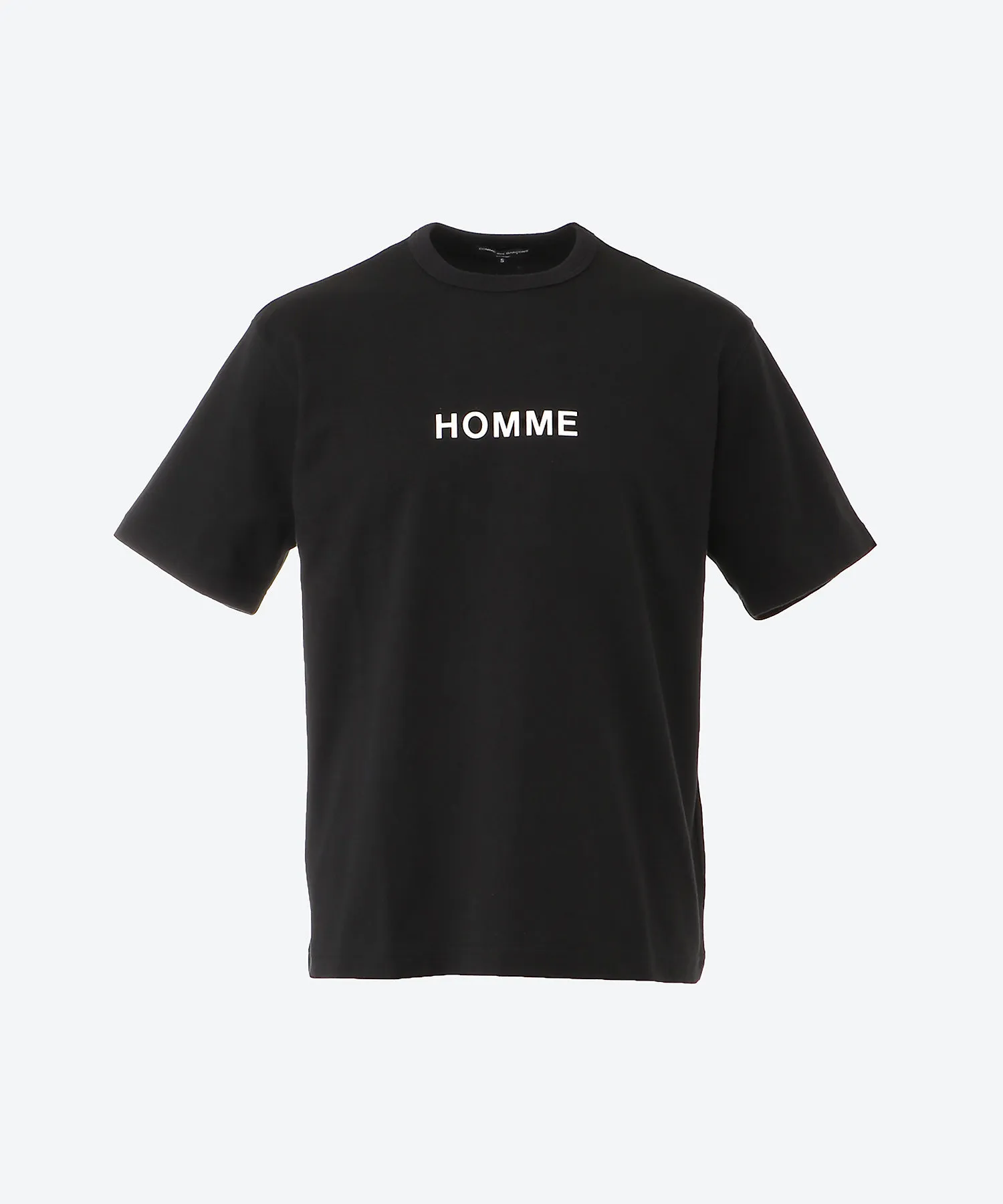 COMME des GARCONS  |Crew Neck Plain Short Sleeves Logo Designers