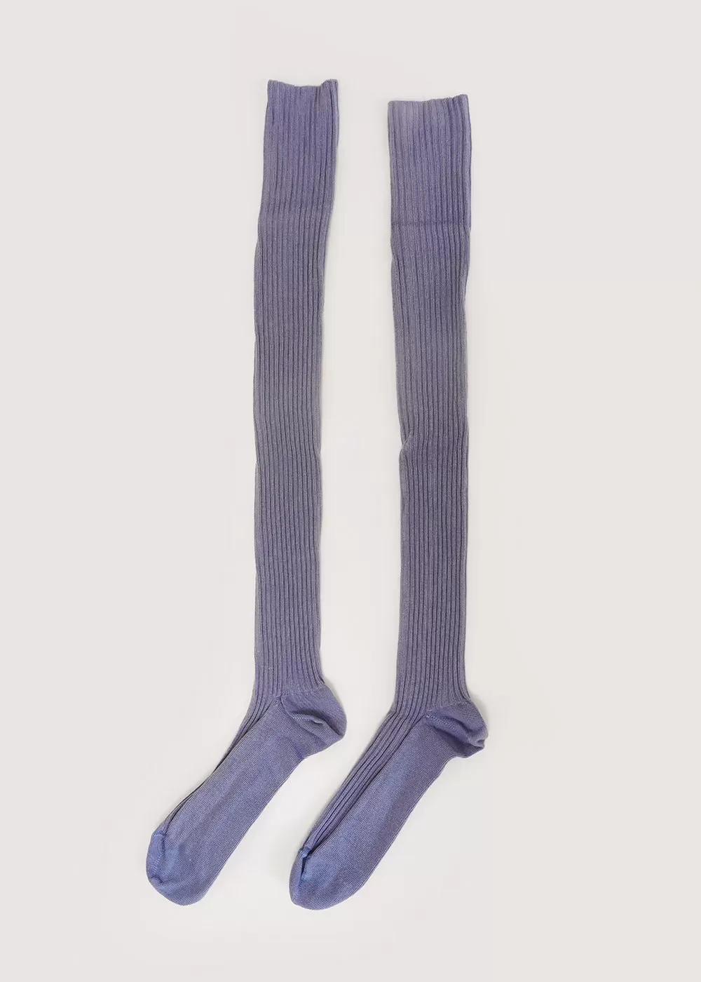 Cove Blue Overknee Socks