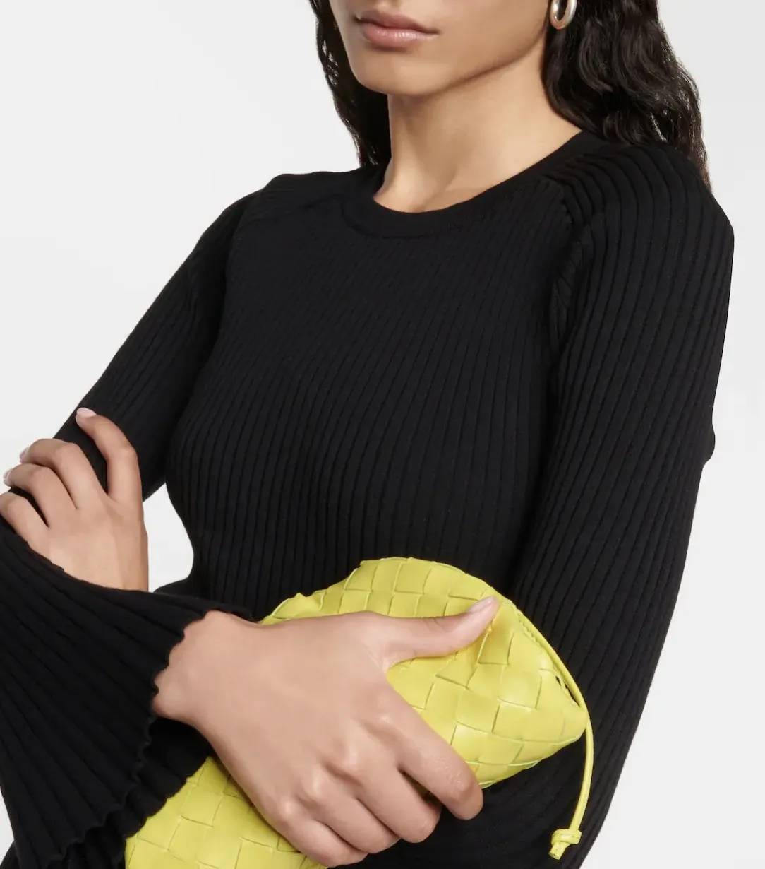 DIANE von FURSTENBERG  |Crew Neck Long Sleeves Plain Medium V-neck & Crew neck