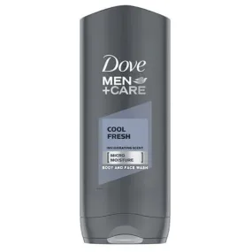 Dove Gel douche Homme  Cool Fresh  Corps et visage 400Ml