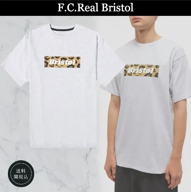 F.C.Real Bristol  |Crew Neck Unisex Street Style Plain Cotton Short Sleeves