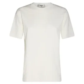 FENDI  |Crew Neck Monogram Casual Style Short Sleeves Office Style