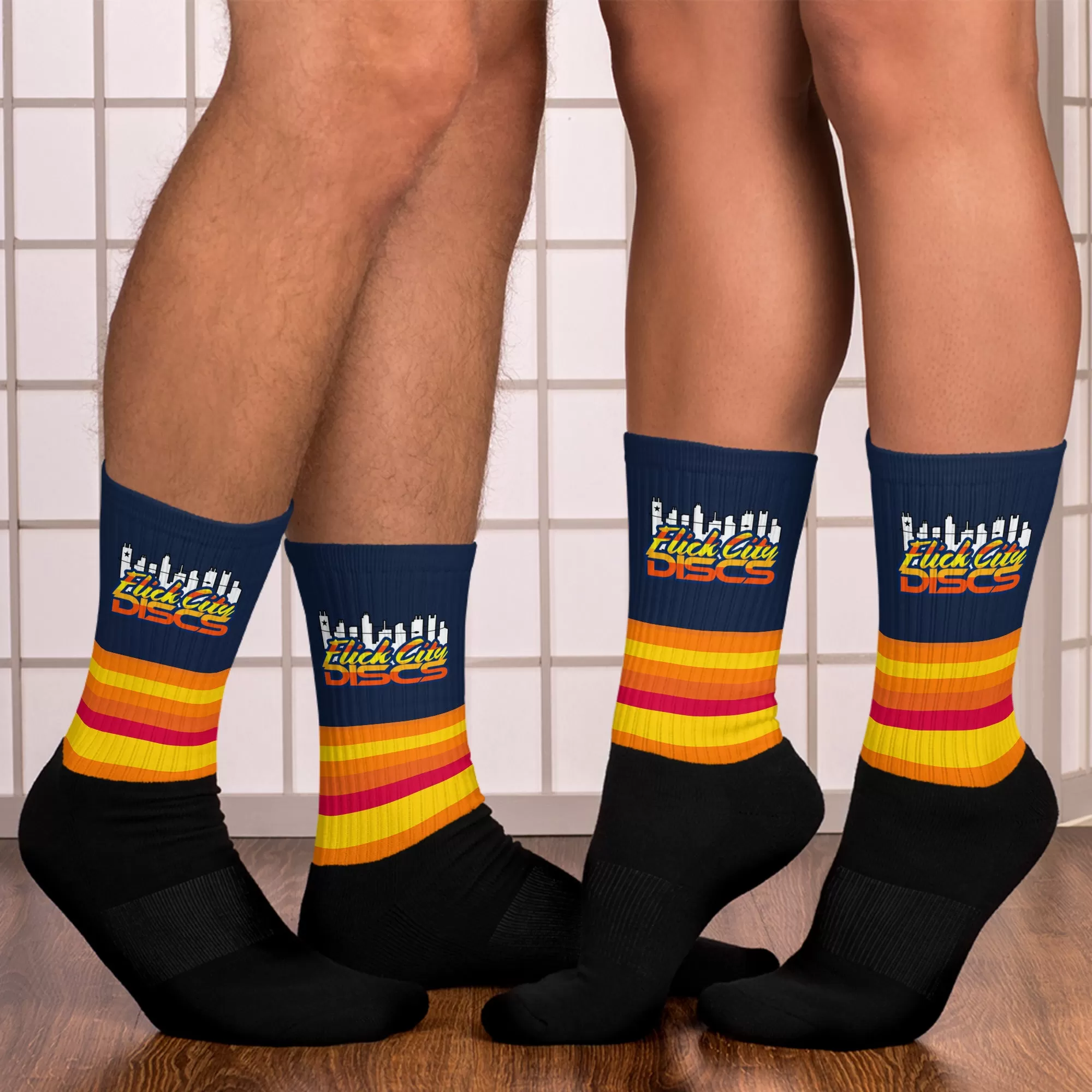 Flick City Discs H-town Socks