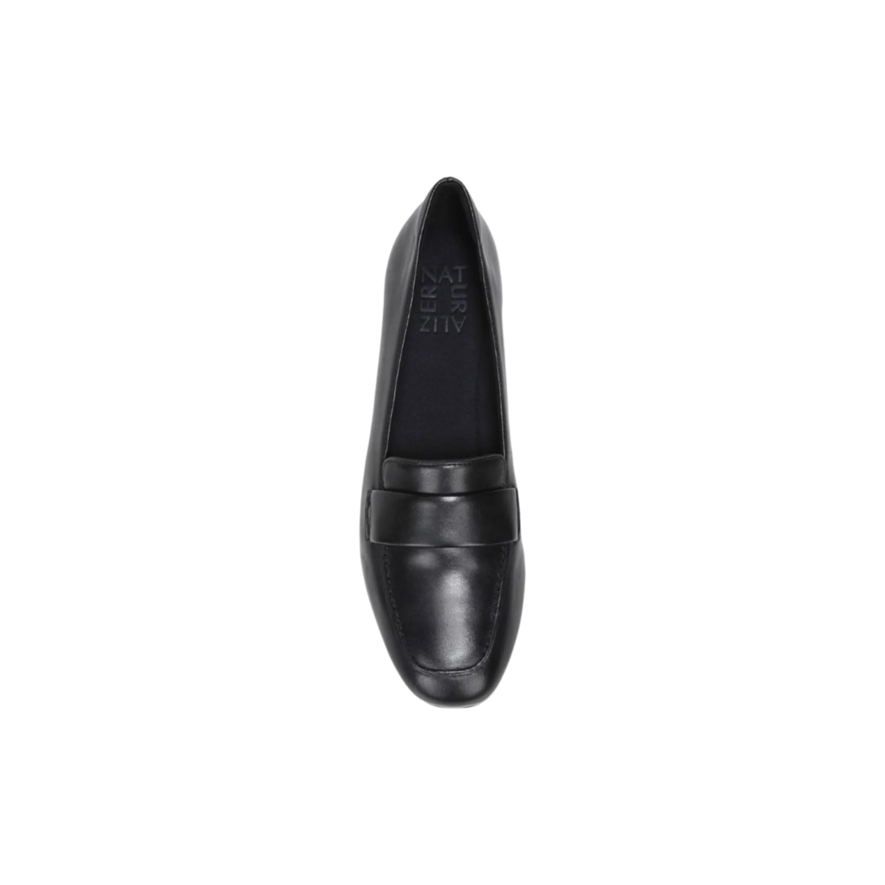 Genn Black Leather Loafer