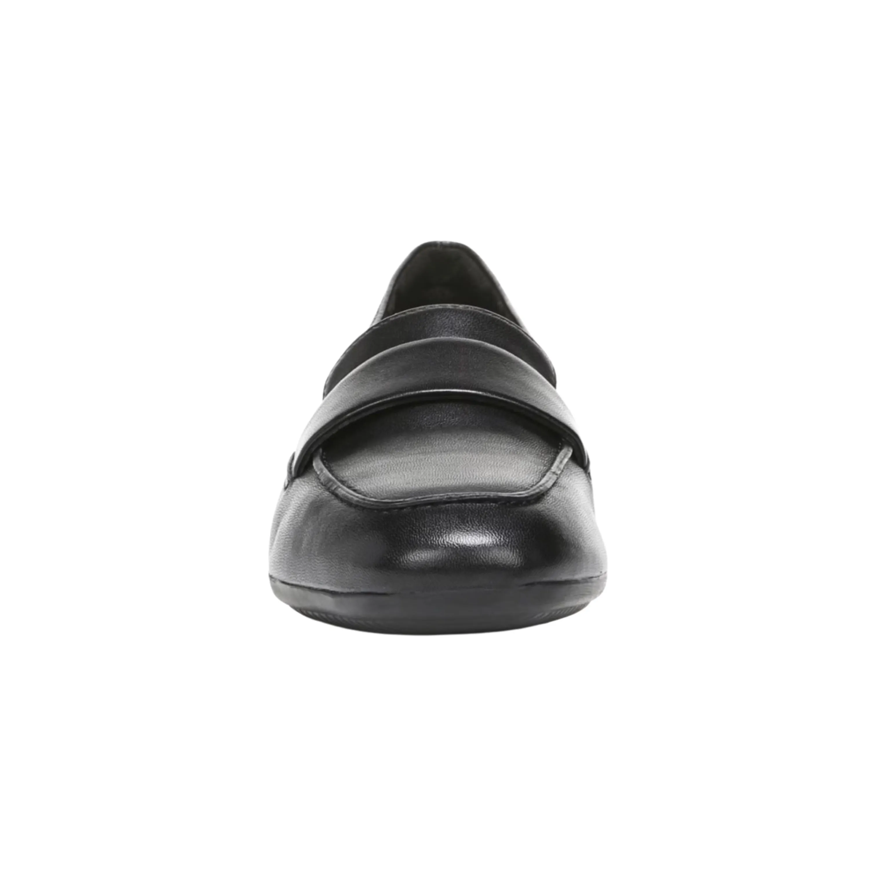 Genn Black Leather Loafer