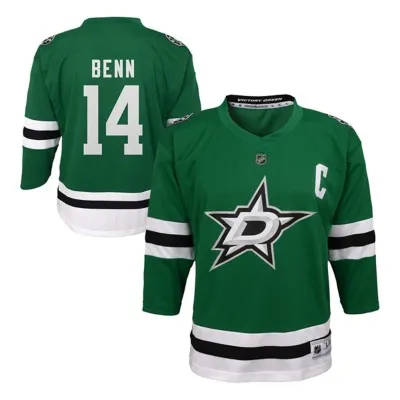 Genuine Stuff/Outerstuff Kids' Boys,Girls Dallas Stars Replica Jamie Benn #14 Jersey