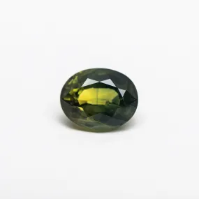 Green Brilliant Sapphire - 1.74ct Oval