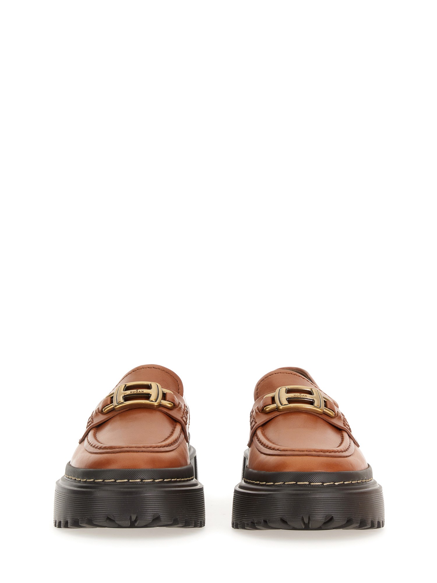 HOGAN    LEATHER MOCCASIN H619