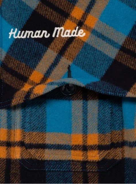 HUMAN MADE  |Gingham Glen Patterns Unisex Wool Nylon Blended Fabrics