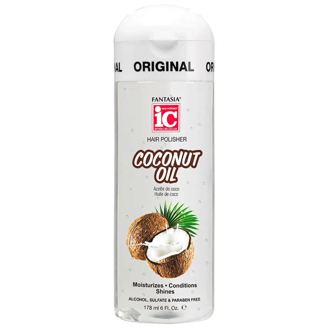 IC Hair Polisher Coconut Oil 6 oz.