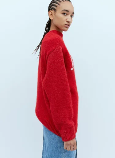 JACQUEMUS  |Crew Neck Casual Style Wool Nylon Street Style Long Sleeves