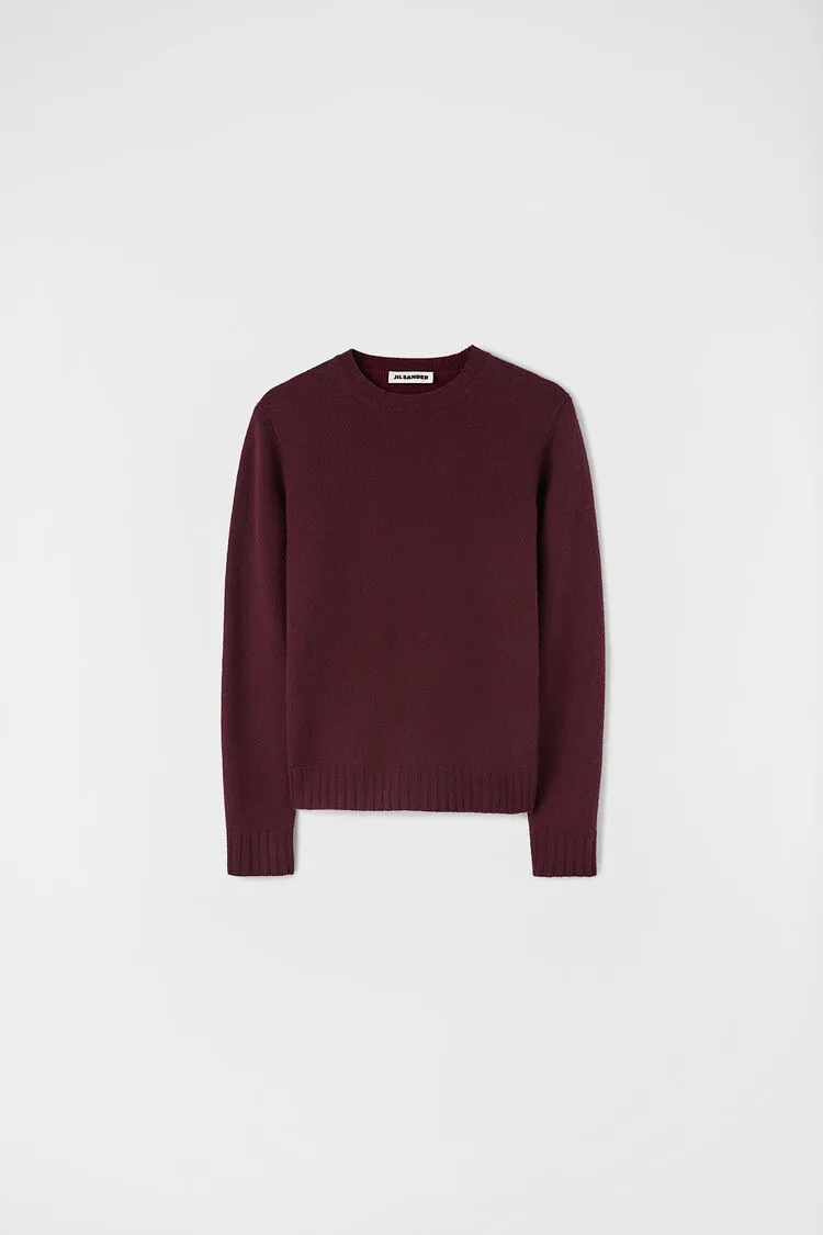 Jil Sander  |Crew Neck Casual Style Wool Long Sleeves Plain Medium