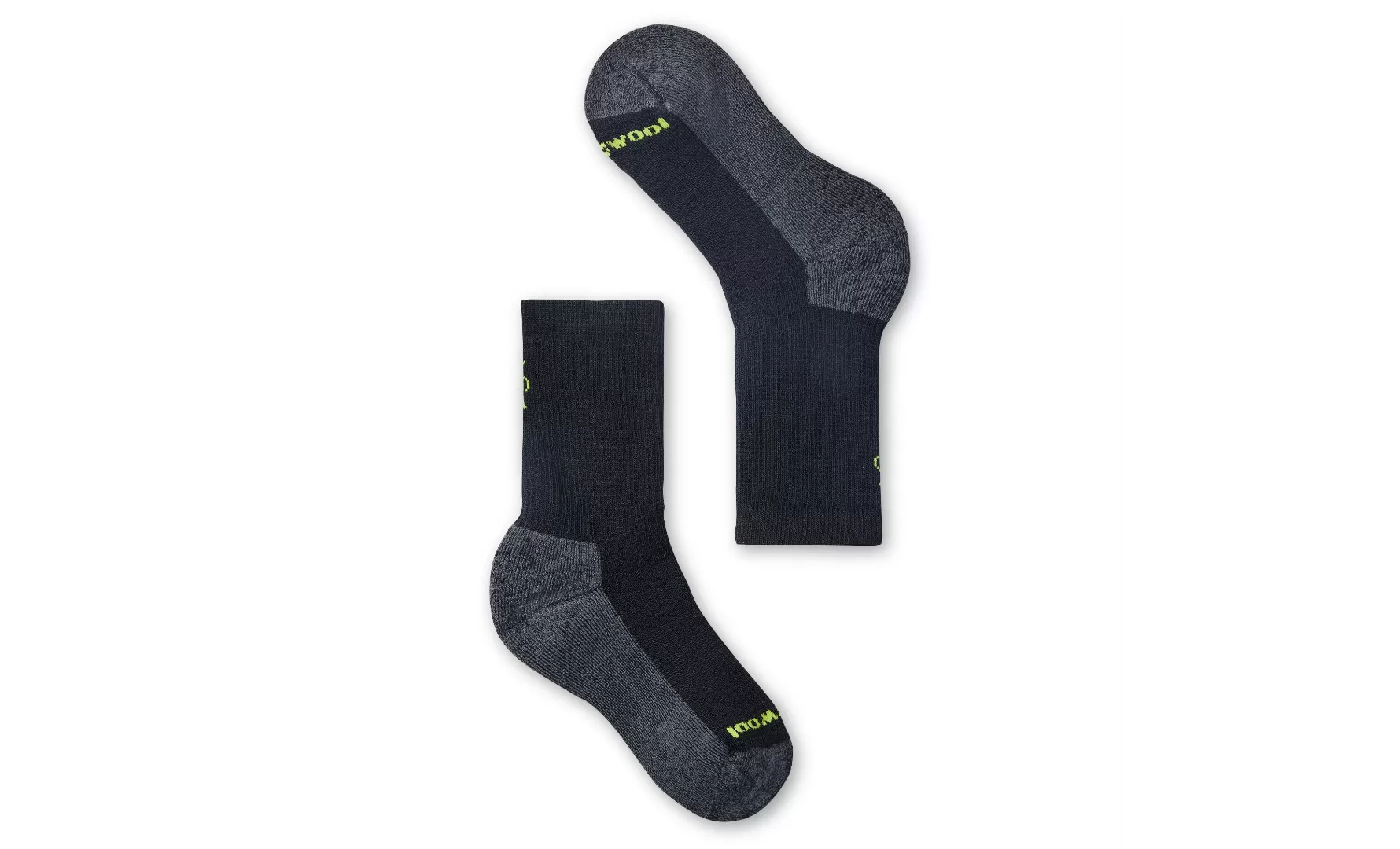 Kids' Hike Full Cushion Crew Socks - Black