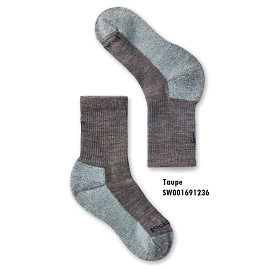 Kids' Hike Light Cushion Crew Socks - Taupe (236)