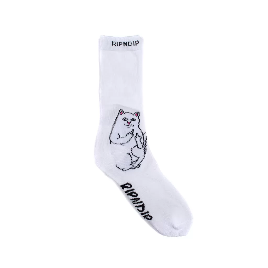 Lord Nermal Socks (White)