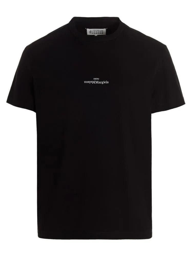 Maison Margiela  |Crew Neck Unisex Street Style Plain Cotton Short Sleeves