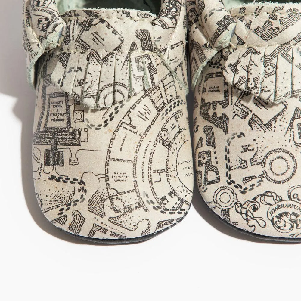 Marauder's Map City Baby Shoe