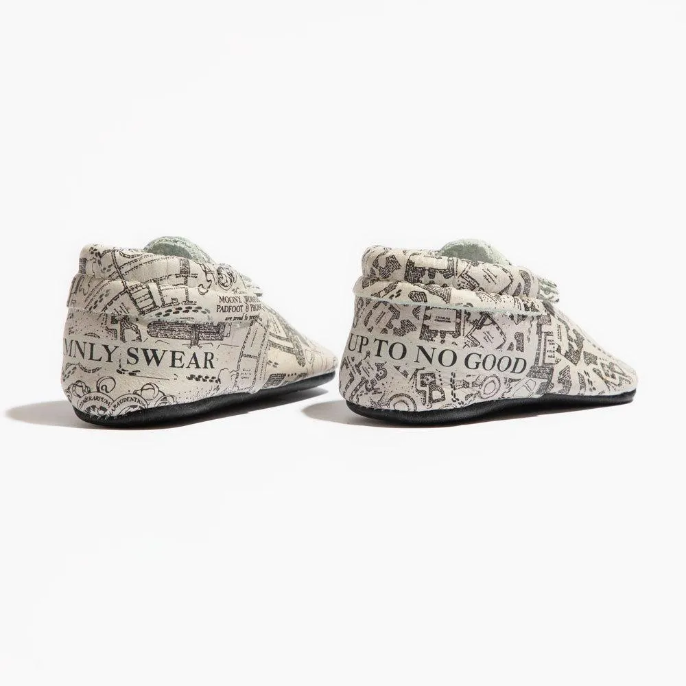 Marauder's Map City Baby Shoe