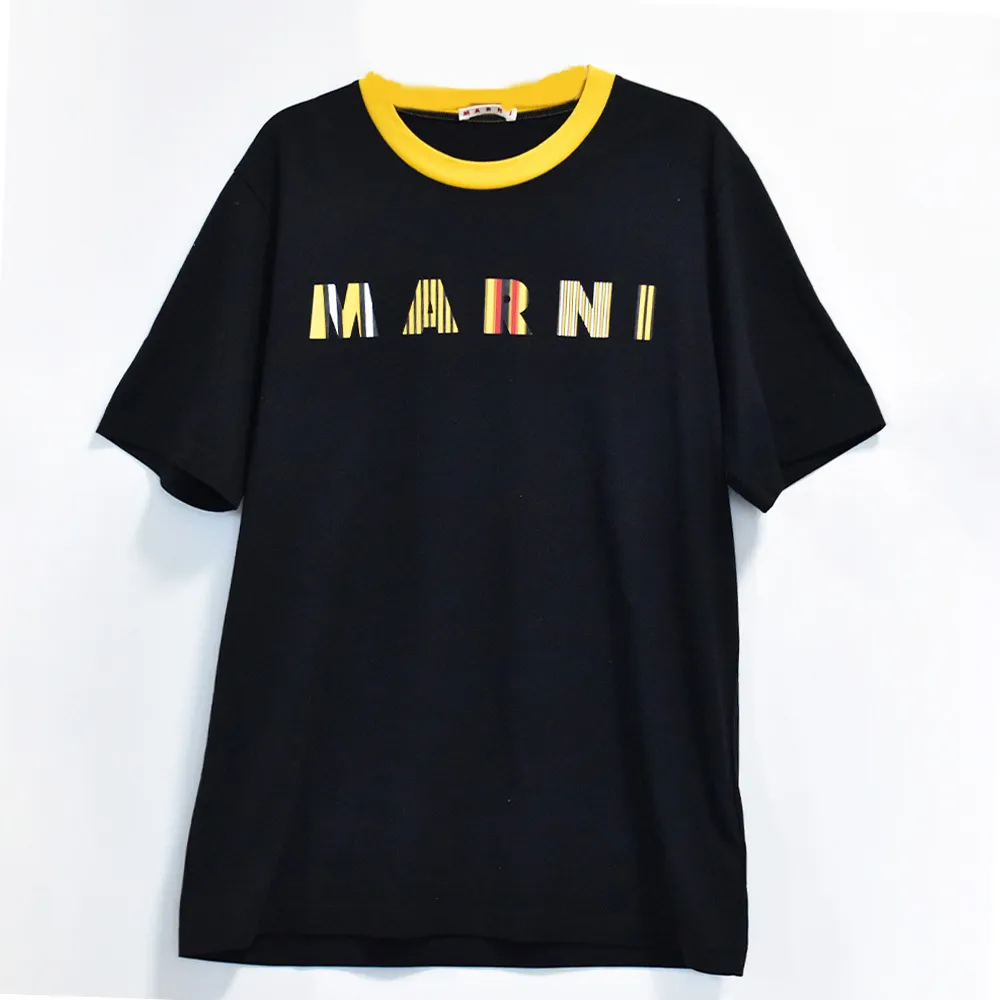 MARNI  |Crew Neck Unisex Street Style Cotton Short Sleeves Logo