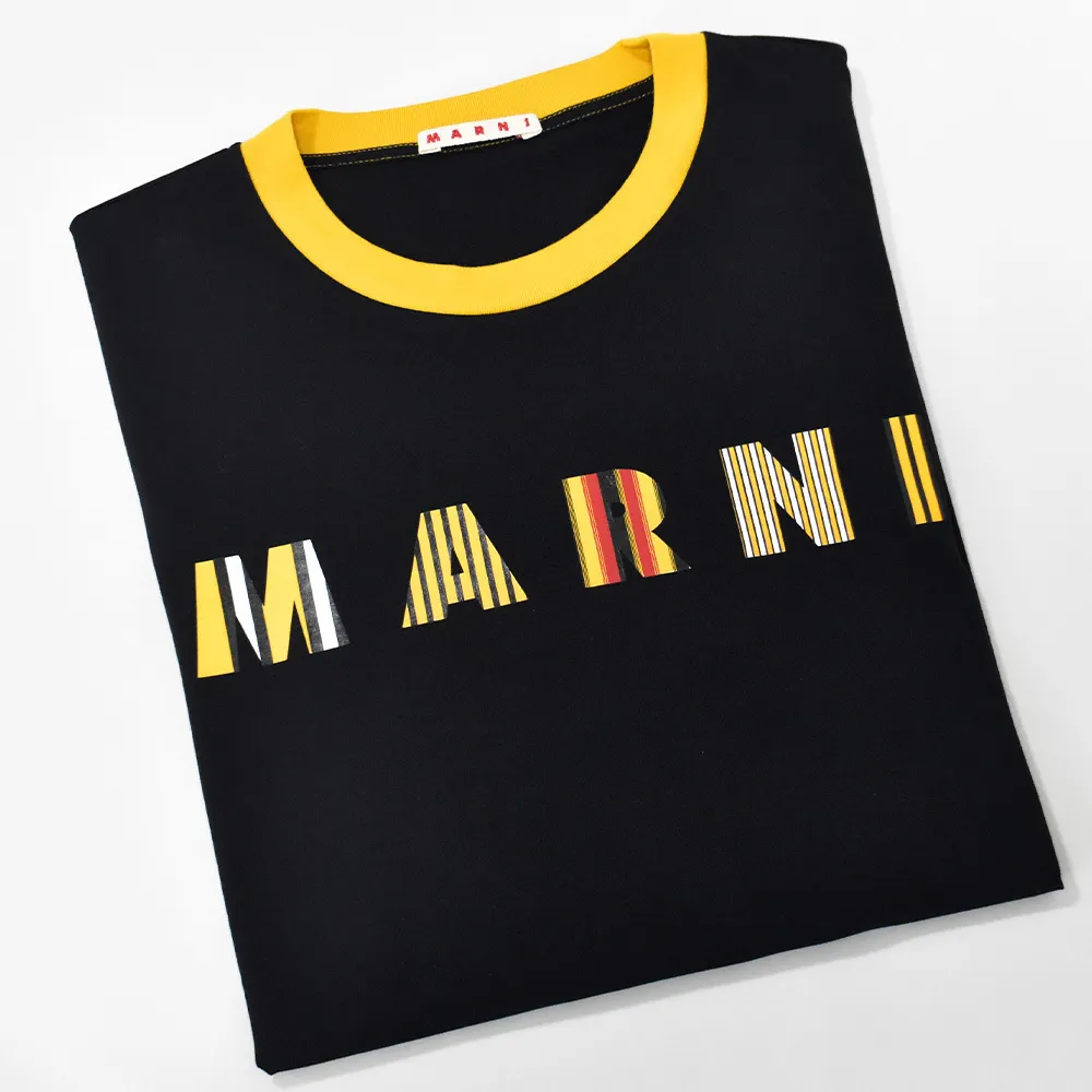 MARNI  |Crew Neck Unisex Street Style Cotton Short Sleeves Logo